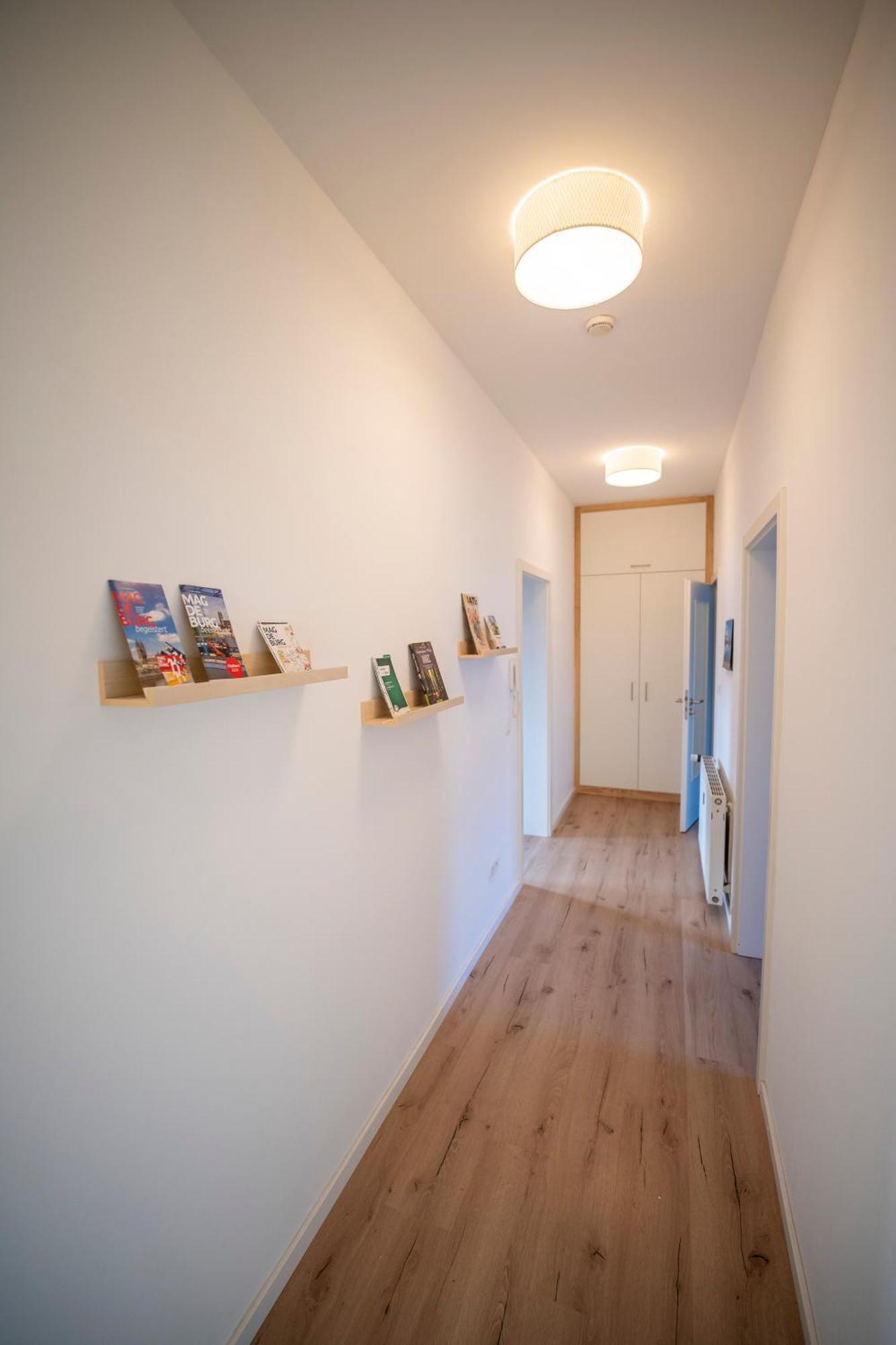 Haus Unterm Mammutbaum - Elberadweg Daire Magdeburg Dış mekan fotoğraf