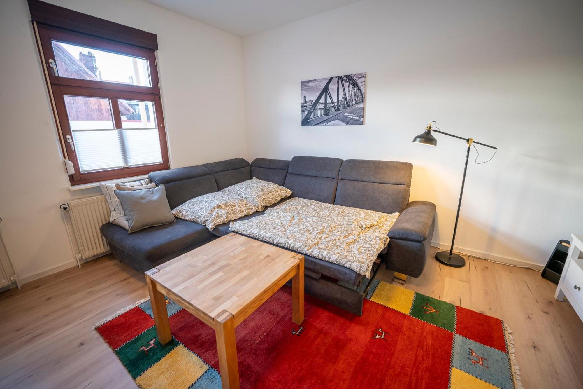 Haus Unterm Mammutbaum - Elberadweg Daire Magdeburg Dış mekan fotoğraf